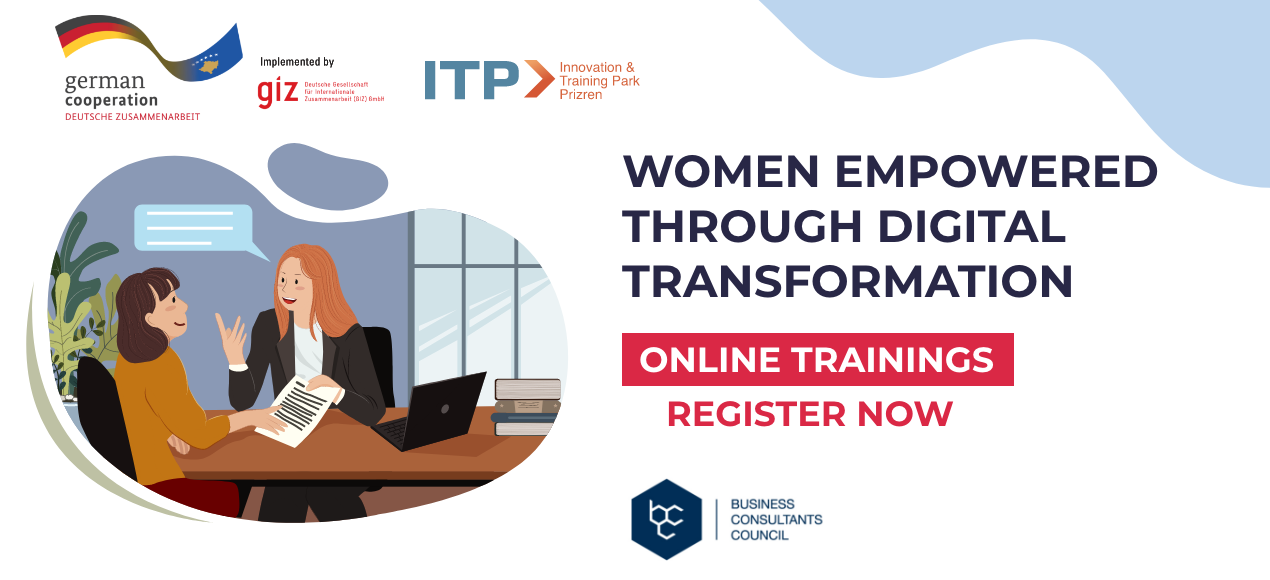 ITP Prizren supports women-owned businesses in digital transformation